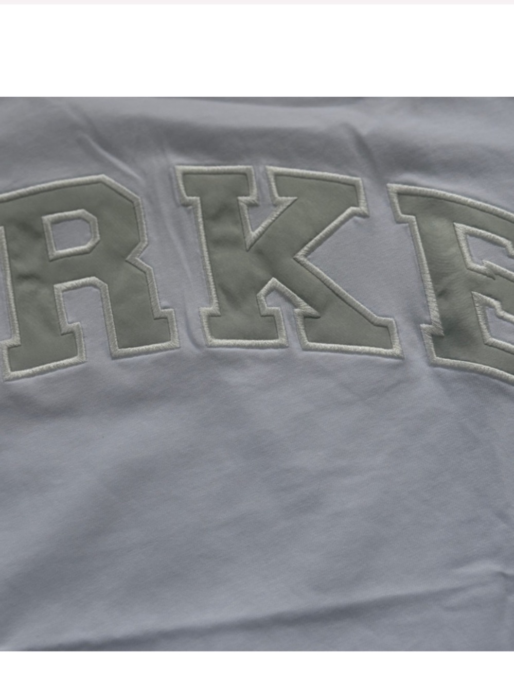 🎀PARKE Varsity Tee Shirt🎀 Birthday Collection-Something Blue! Size L/XL! - Picture 4 of 8
